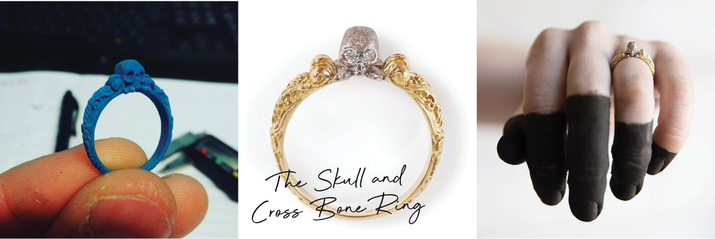 Skull and Cross Bone Ring