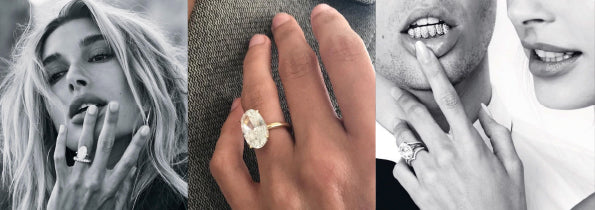 Hailey Bieber Diamond Ring