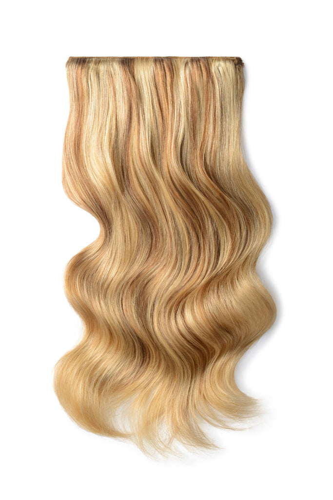 Auburn And Copper Clip In Remy Human Hair Extensions Highlights