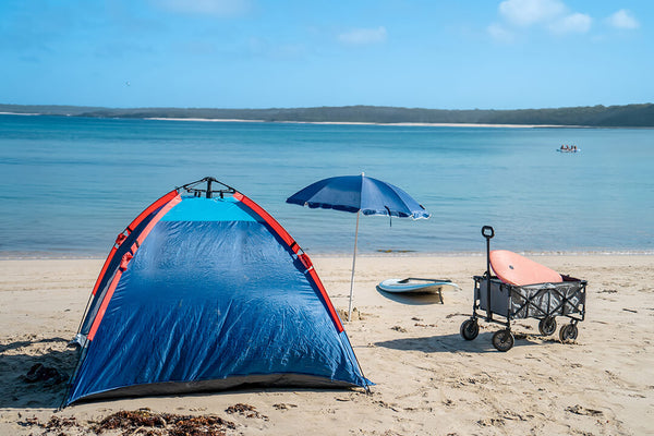 Tent on the beach