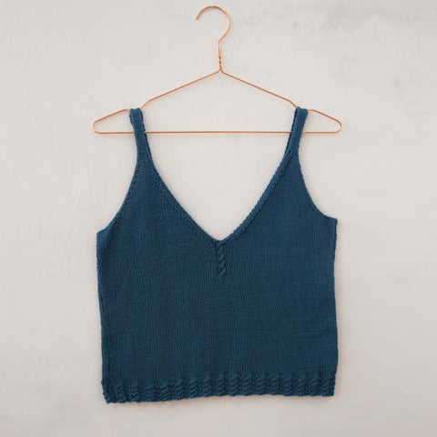 Front of Summer Lovin' Camisole available from The Knitter's Yarn