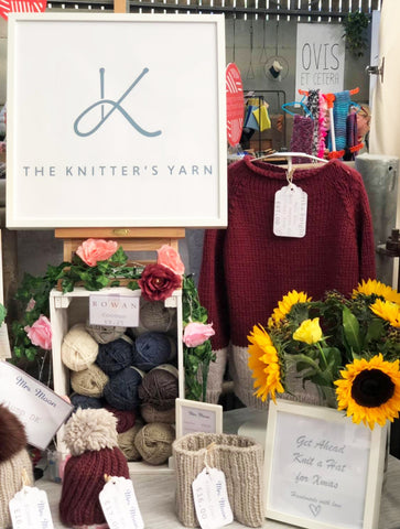 The Knitter's Yarn Stand at Yarndale 2018