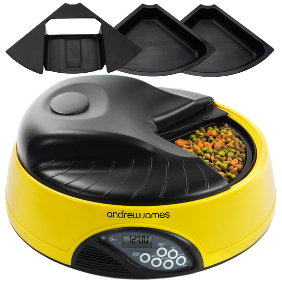 Andrew James 4 Day Meal Automatic Pet 