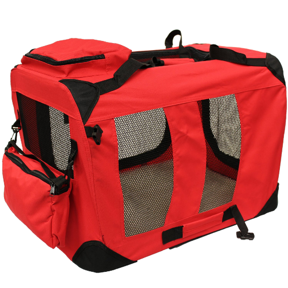 mool lightweight fabric pet carrier crate