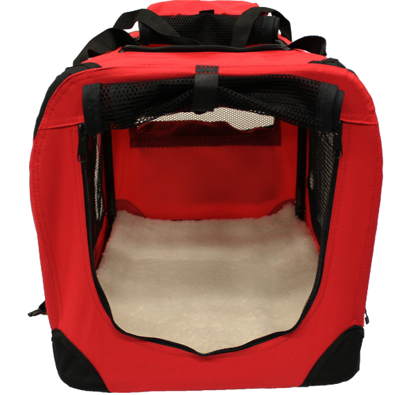 mool lightweight fabric pet carrier crate