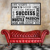 Poster Motivatie Lijst van succes