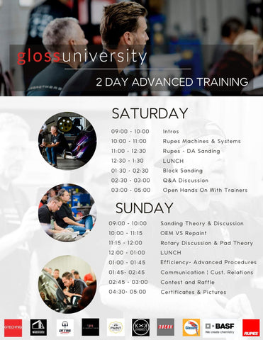 gloss university itinerary Ring brothers