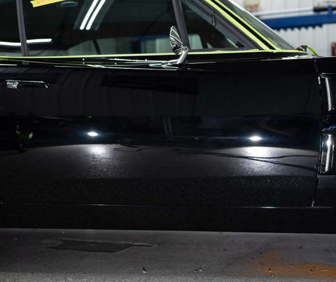 Right side 1969 Dodge Charger Tusk by Ring Brothers door polished