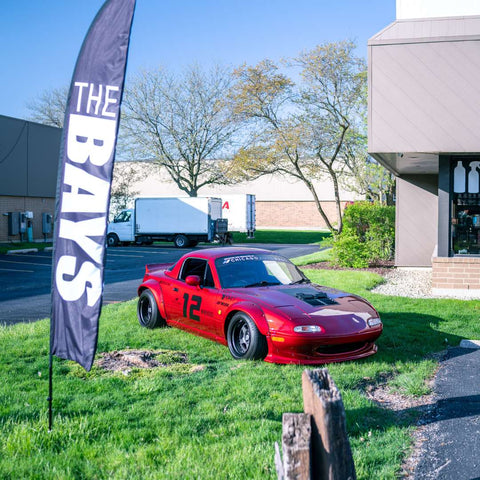 widebody miata chicago auto pros bays at car supplies warehouse