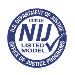 National Institute of Justice Certification Stamp