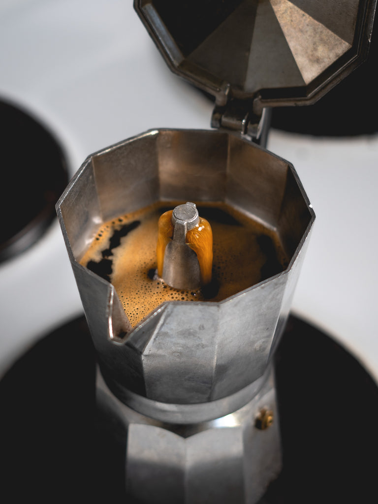How to make coffee in a moka pot