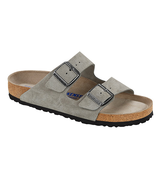 birkenstock arizona soft footbed stone