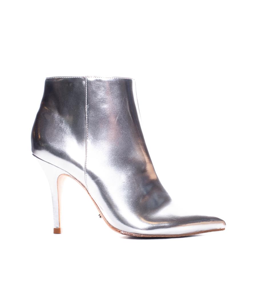 schutz silver boots