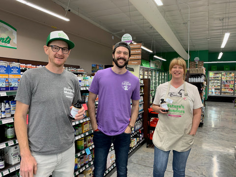 Pictured from left to right: Chris Rost, Braden Bowman, and Lesli Gilmer