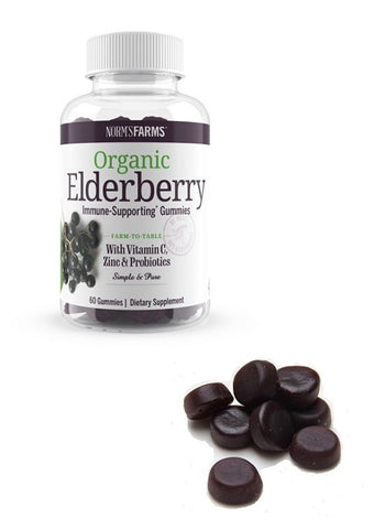 Norm's Farms Elderberry Gummies with Probiotics