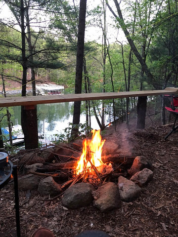 Campfire at Lake James
