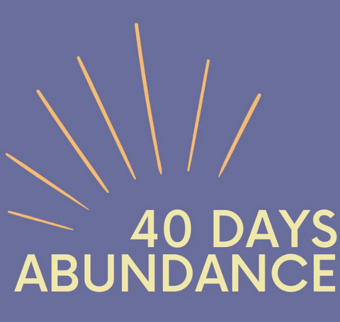 Out Here Yoga Program: 40 Days Abundance