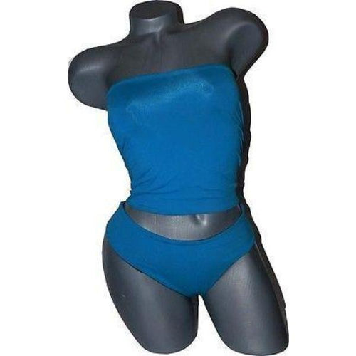 FABUCCI strapless reversible swimsuit tankini 1 XS tubekini bikini