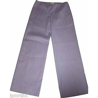 COLOMBO pants designer slacks trousers 46 X 33 lavender wide leg flare