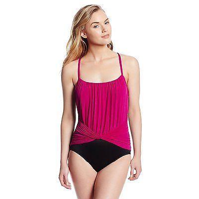 MAGICSUIT by MIRACLESUIT 8 slimming swimsuit Underwire Jerry magenta