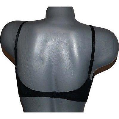 ONGOSSAMER Bump it Up push-up bra lace sequins 34C black