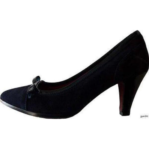 COSTUME NATIONAL navy pumps heels shoes $754 37 7 M suede leather
