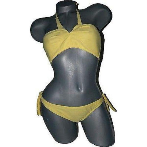 ROSA CHA Brazil yellow bikini side tie swimsuit 2pc