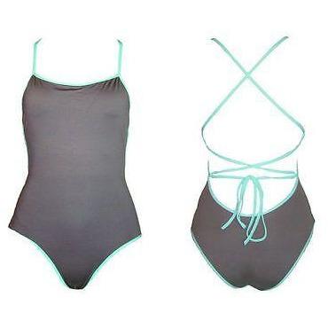 MELISSA ODABASH halter swimsuit 46 12 maillot designer 1PC