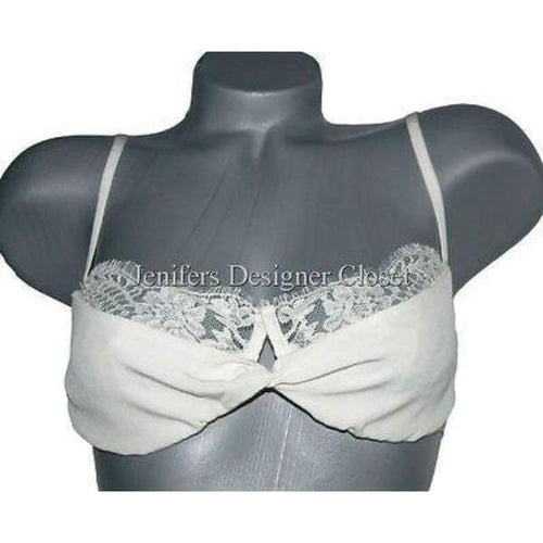 ROSAMOSARIO Italy chantilly lace bra demi $178 high-end lingerie