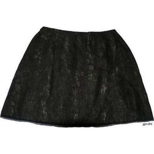 ELIE TAHARI Skirt PIA dressy cocktail career 8 $348 Jacquard shimmer