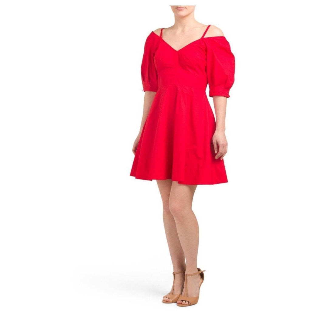 derek lam red dress