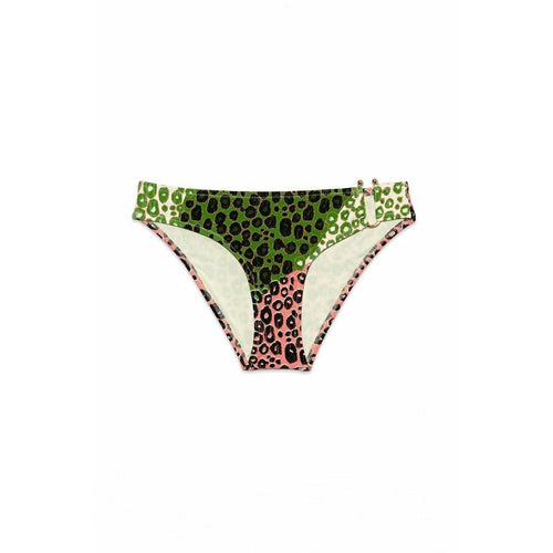 DEREK LAM 10 Crosby bikini bottom XS U-wire leopard design