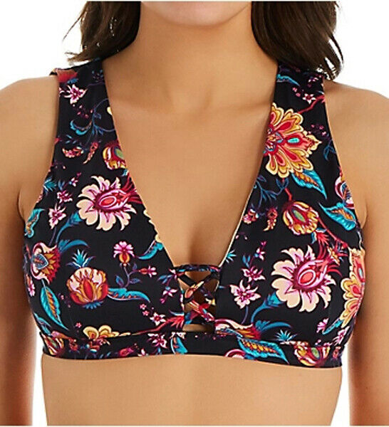 Nanette Lepore Nannette Lepore Bloom Botanical Enchantress Bralette Bikini  Top & Bloom Botanical Charmer Bikini Bottom