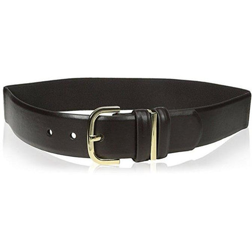 BIG BUDDHA brown stretch belt Size M/L metal keeper ladies designer