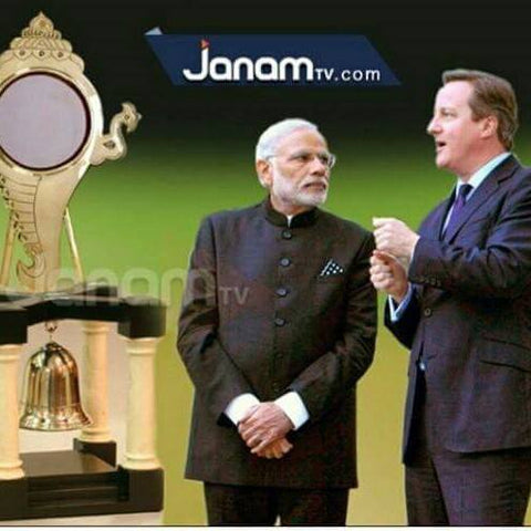 Aranmula Kannadi Gift from Indian Prime Minister Narendra Modi to UK Prime Minister David Cameron