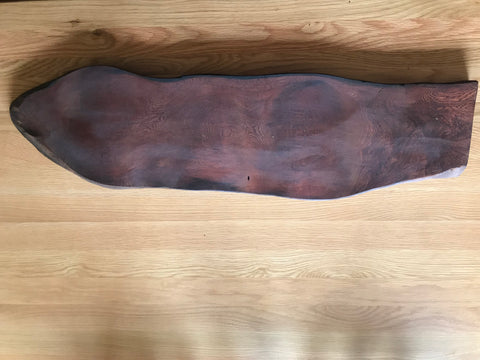 Handmade Dark Cedar Solid Wood Charcuterie Board