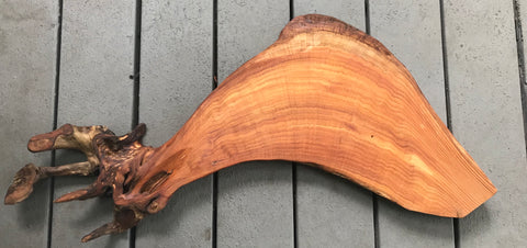 Handmade Light Cedar Solid Wood Charcuterie Board