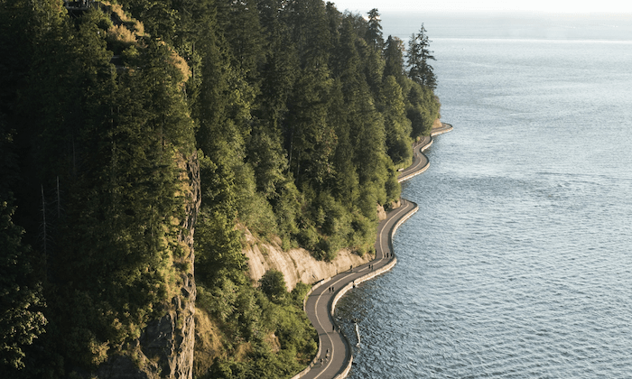 Biking Stanley Park