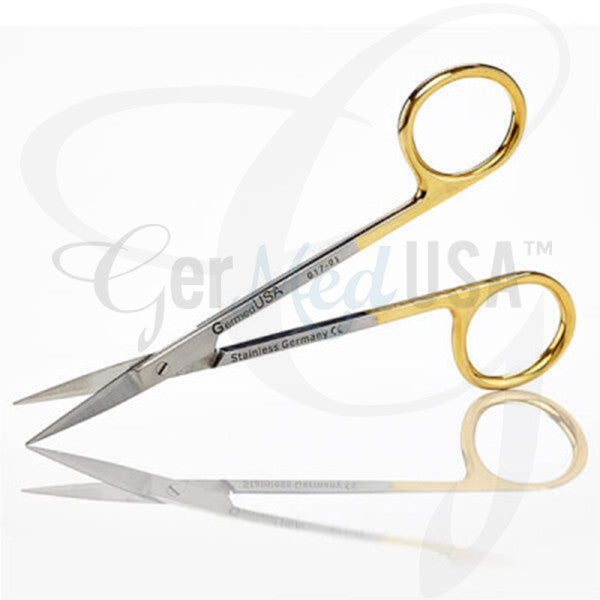 Med Vet International White Toe Nail Scissors, German, Von Klaus, 4.75