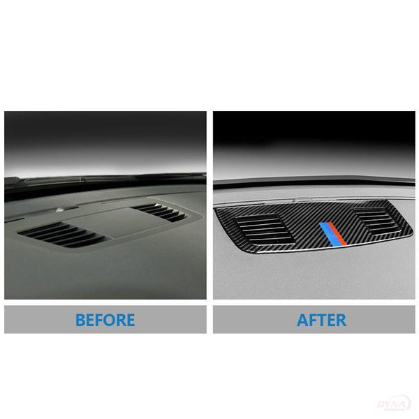 DynaCarbon™️ Rear Air Conditioning Outlet Vent Trim Overlay for BMW E9 –  Dyna Performance