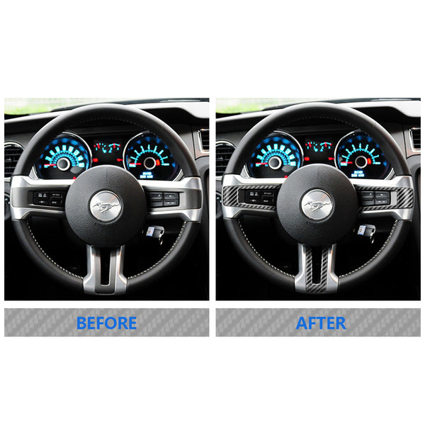 DynaCarbon™ Multimedia Dash Trim For Ford Mustang 2010-2014 – Dyna
