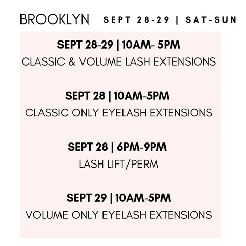 Brooklyn Education Schedule