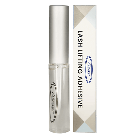 a container of lash lifting adhesive