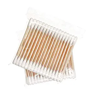  two clear packages of Q-Tips from Yegi Beauty