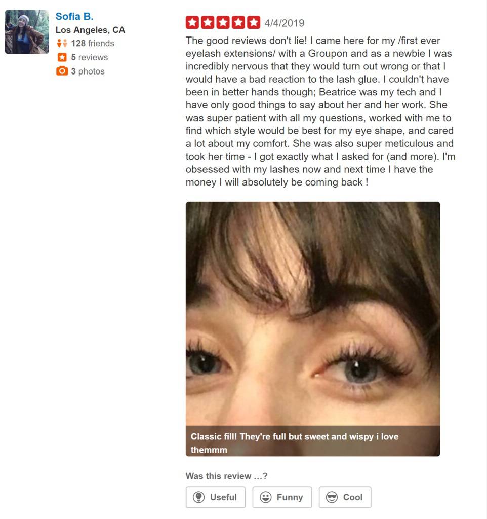 Yelp Reviews for Yegi Beauty