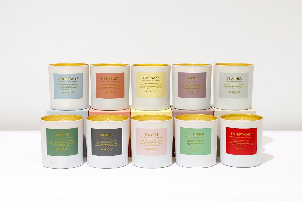 candles collection persona from moodcast