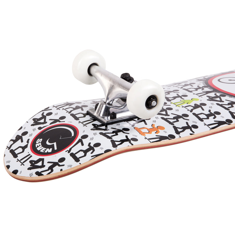 Cal 7 Complete Skateboard | 7.5 No Bikes – Shop709.com