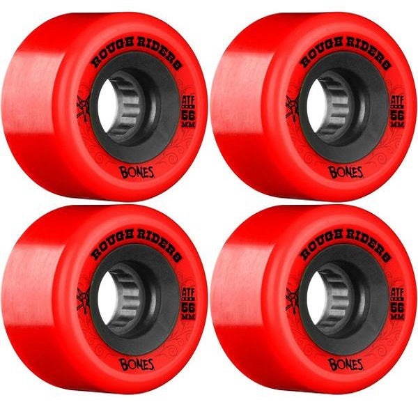 Bones Wheels Rough Riders AllTerrain Skateboard Wheels 56MM