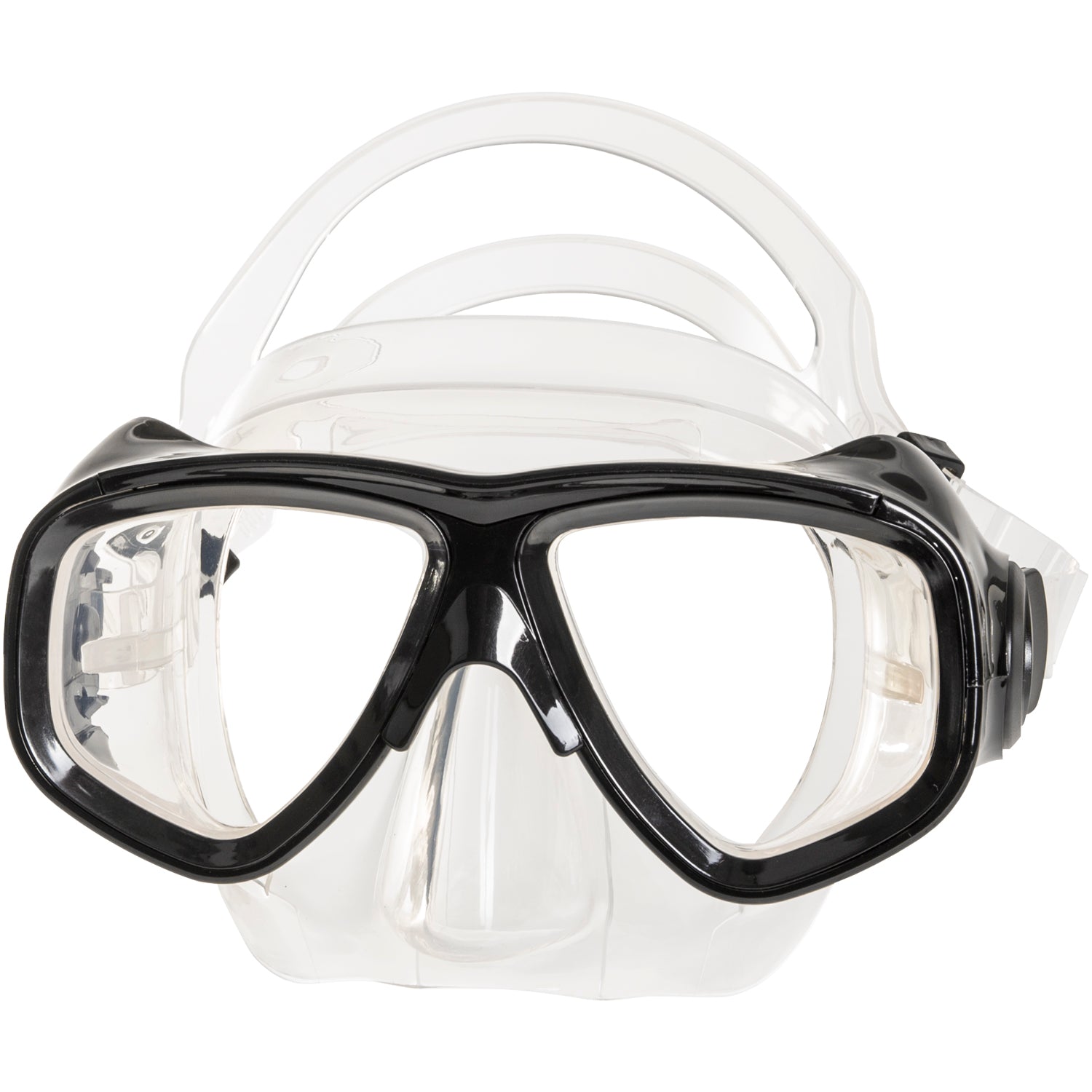 IST M80 Black Search Twin Lens Scuba Diving Snorkeling Mask with Custom Rx Lens Option - Shop709.com product image