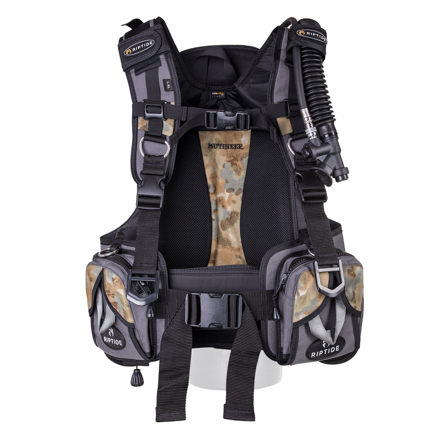 Riptide Mutineer Lightweight Mens Back Mount BCD Weight Integrated ...